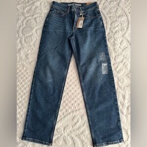 Eddie Bauer NEW Size 6 Authentic Perfect High Rise Straight Jeans Medium Wash